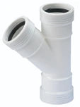 Wavin Wafix PP blanc té 45° FFF 32 x 32 x 32 mm