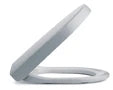 Pressalit 3 abattant - blanc - softclose - charnière D38 inox