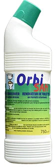 Orbi San rénovateur toilette avec action détartrante 750 ml