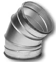Sanutal Spiralit coude 45° MM 250 x 250 mm - avec joint