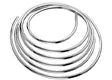 Schell tuyau (longueur rouleau 5 m) 10 mm - chromé