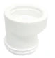 Nicoll Multikwik manchon wc souple de raccordement 88 x 92 mm - excentrique