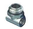 Begetube chromé embout collecteur 4/4 M - 1/2 x 3/8 - avec O-ring