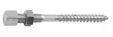 Rofix boulon de montage M8 x 120 mm