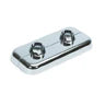 Begetube Optima rosace de finition double - chromé - entraxe 50 mm