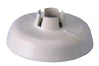 Begetube rosace de finition simple 15 mm - blanc