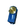 Begetube B-Press laiton boite à encastrer 90° FF 20 x 1/2 F bleu - sans collier de fixation