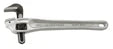 Rothenberger Aludur 14 clef serre-tube à 1 main - gris - modèle équerre