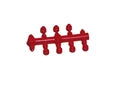 Begetube WSS allonge pour anciens robinets radiateur - rouge - strip de 10 pièces - prix par pièce