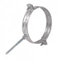 Ubbink Ubigas alu collier avec tenon 100 mm