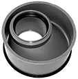 Airfit PP réduction concentrique MF 110 x 40 mm