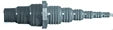 Airfit téton droit 3/4-4/4-5/4 8-32 mm - gris