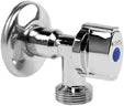 Arco L-85 vanne machine à laver équerre à bille avec clapet anti-retour 1/2 x 3/4 - chromé