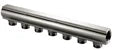 Begetube chromé collecteur sans trou de purge 4/4 - 3 x M24
