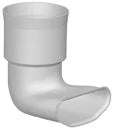 Begetube (78313227) Profi-Air pièce de transition équerre 90° 90 mm - tube tunnel