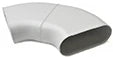 Begetube (78316441) Profi-air coude horizontale 90° ovalduct