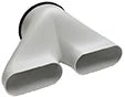 Begetube (78316424) Profi-air pièce de transition DN160 - 2 x ovalduct