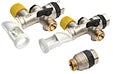 ProOne groupe de sécurité boiler - évacuation pivotante MF EK3/4 x 3/4 - avec 2 raccords électrolyse - siège teflon - jaune