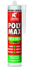 Griffon Poly Max Crystal MS-polymère kit 310 ml - transparent