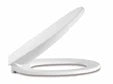 Pressalit Calmo abattant - blanc - softclose - quick release - charnière D72 inox