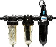 Cintropur UV-TRIO UV-stérilisateur avec filtre à eau trio 3/4 x 4/4 - 25 micron - débit 2000 l/h - UV-lampe 25 W
