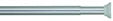 Coram Sealskin barre de douche droite 20mm 700 x 1150 mm - chromé