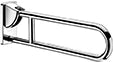 Delabie 900 barre de maintien relevable - 32 inox poli . pour wc, douche ou bain