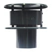 Ubbink Ubigas alu chapeau Trega 110 mm noir