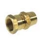 VSH bicône Gaz raccord de transition droit FF 18 x 1/2 F