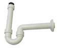 Geberit PP siphon tubulaire simple 40 x 40 mm - blanc