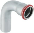 Geberit Mapress C-acier zingué coude coulissant 90° MF 22 x 22 mm