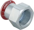 Geberit Mapress C-acier zingué raccord de transition FF 28 x 4/4 F