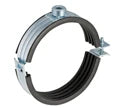 Geberit PE Silent-DB20 galva collier avec caoutchouc M10-1/2 x 110 mm