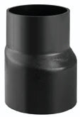 Geberit PE réduction excentrique 200 x 160 mm (modèle long)