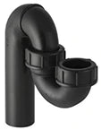 Geberit PE siphon 40 x 50 mm - avec entrée et sortie verticales