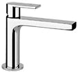 Gessi Via Manzoni mitigeur lavabo - chromé - sans vidage