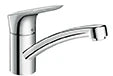 Hansgrohe Logis mitigeur cuisine - chromé - comfortzone 120 - démarrage à froid eco