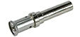 Henco laiton à sertir manchon réduit avec tuyau cuivre soudé FF 16 x 15 mm - CuSi