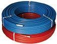 Henco Standard tuyau multicouche avec isolation 6 mm 26 x 3,0 mm (rouleau 50m) - rouge - prix par mètre