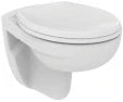 Ideal Standard Astor wc-suspendu PACK Rimless (wc-suspendu + siège softclose) sans bride - blanc - B370xD525 mm