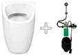 Ipee/Resisens U1 urinoir Edge + mini système de rinçage 230V
