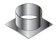 Roccheggiani SP - DP25 alu plaque pour toit plat 200 mm - convient pour DP25 150 mm (150/200)