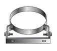 Roccheggiani SP - DP25 inox fixations murales 180 mm - convient pour DP25 130 mm (130/180)
