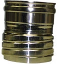 Roccheggiani Isoflex TDX 316L raccord flex-fixe 130 x 130 mm (en haut)