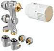 Jaga set 11 low H2O proventiel bitube mural avec tête thermostatique JW - raccordement 16/2 mm