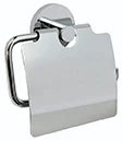 Procasa Nino porte-rouleau avec couvercle - chromé
