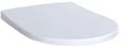 Geberit Acanto slim siège wc - blanc antibacteriel - softclose - quick release