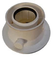Remeha Calenta adaptateur concentrique 60 X 100 rga/ltv