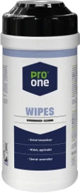 ProOne Clean lingettes nettoyantes (prix par bidon de 80pcs)