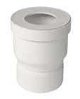 Nicoll QW manchon de raccordement wc 107 x 110 mm - blanc